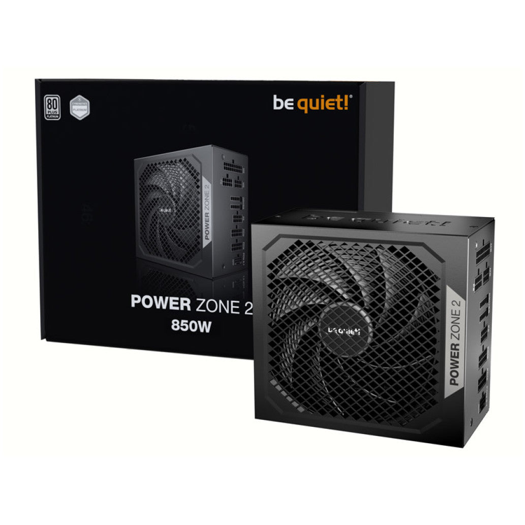 Napajalnik - 850W be quiet! Power Zone 2 80Plus Platinum 94,1% ATX 3.1 (Gen5) Modular 140mm črna (BP007EU)