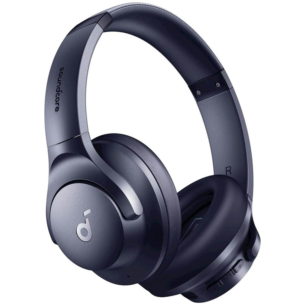 Slušalke brezžične Anker naglavne BT Soundcore Q20i modre ANC (A3004G31)