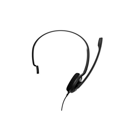 Slušalke žične EPOS naglavne z mikrofonom USB PC 7 črna mono (1000431)
