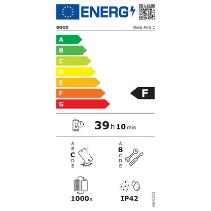 E-bralnik/tablični računalnik 26.16 cm (10.3") BOOX Note Air5 C, Android 15, 6GB RAM + 64GB ROM, Wi-Fi, Bluetooth 5.1, USB Type-C + pisalo Pen3 - črna