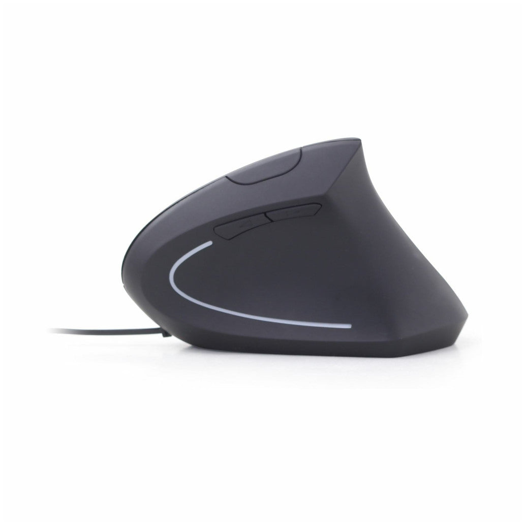 Miš Gembird USB MUS-ERGO-01 črna 3200DPI (MUS-ERGO-01)