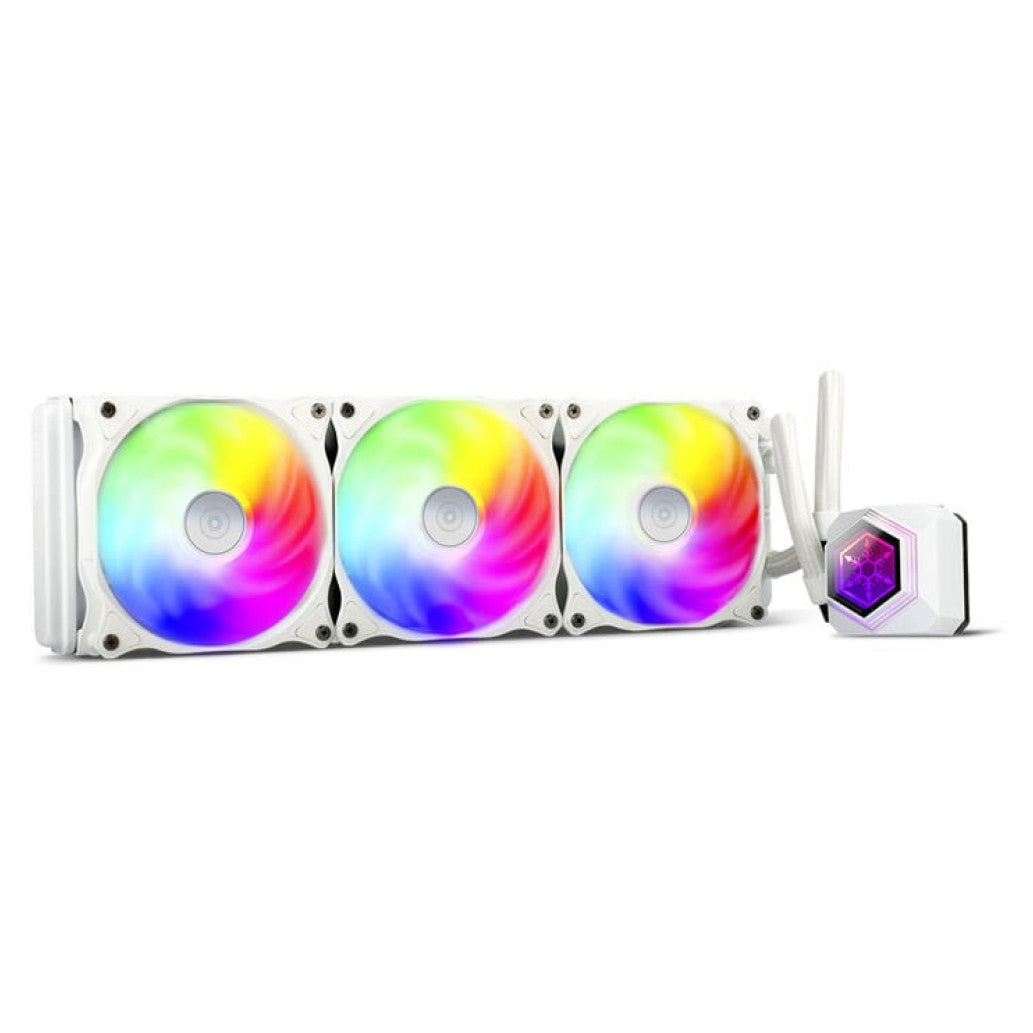 Vodno hlajenje Silverstone Permafrost PF360 V2 - 360mm ARGB bela (1810406)