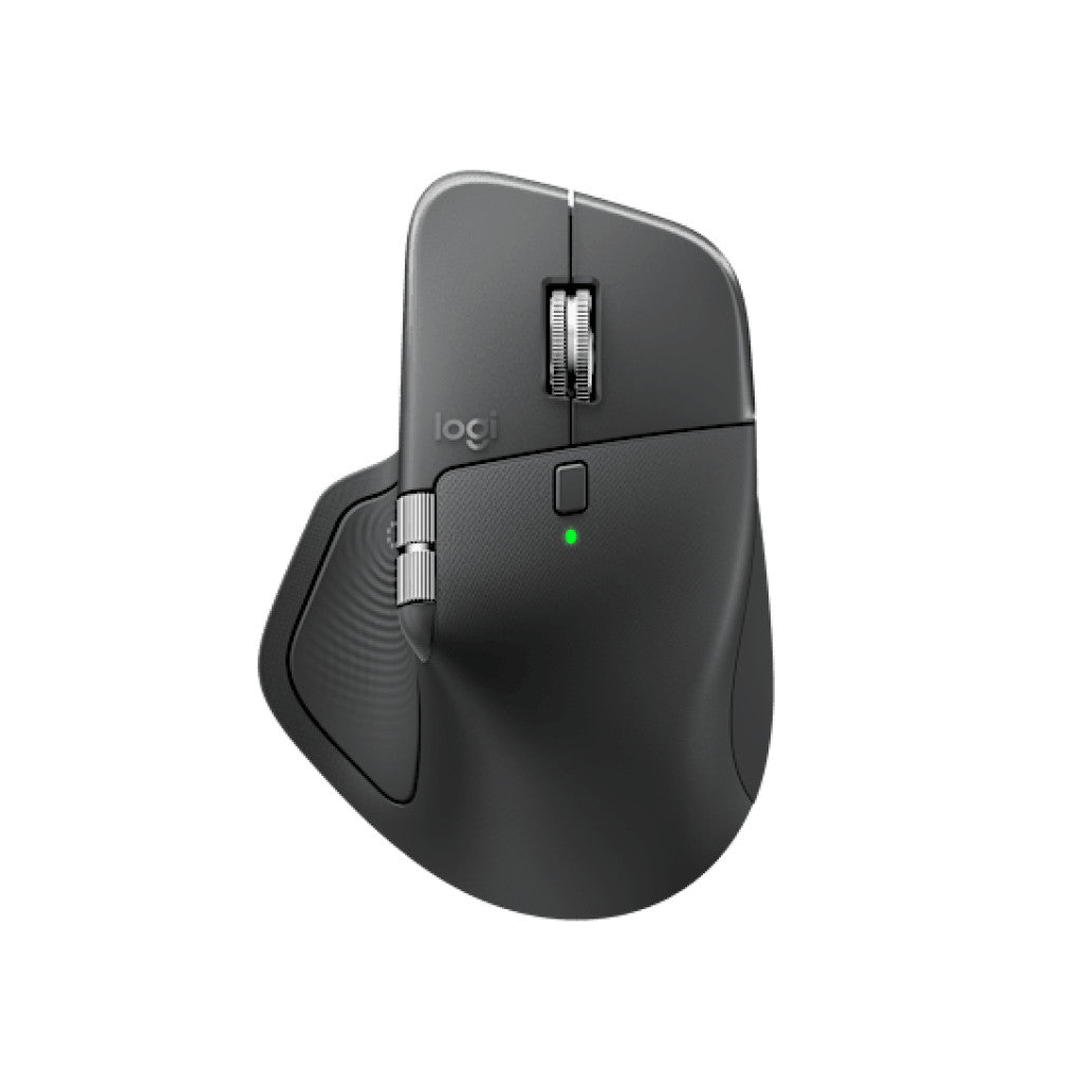 Miš brezžična + Bluetooth USB-C Logitech MX Master 4 8000DPI Bolt reciever grafitna (910-007562)