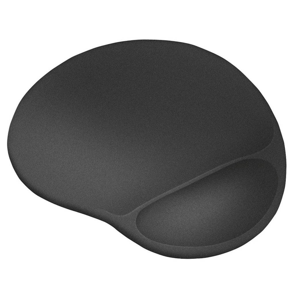 Podloga za miško z gelom ergonomska Trust BigFoot XL črna (23728)