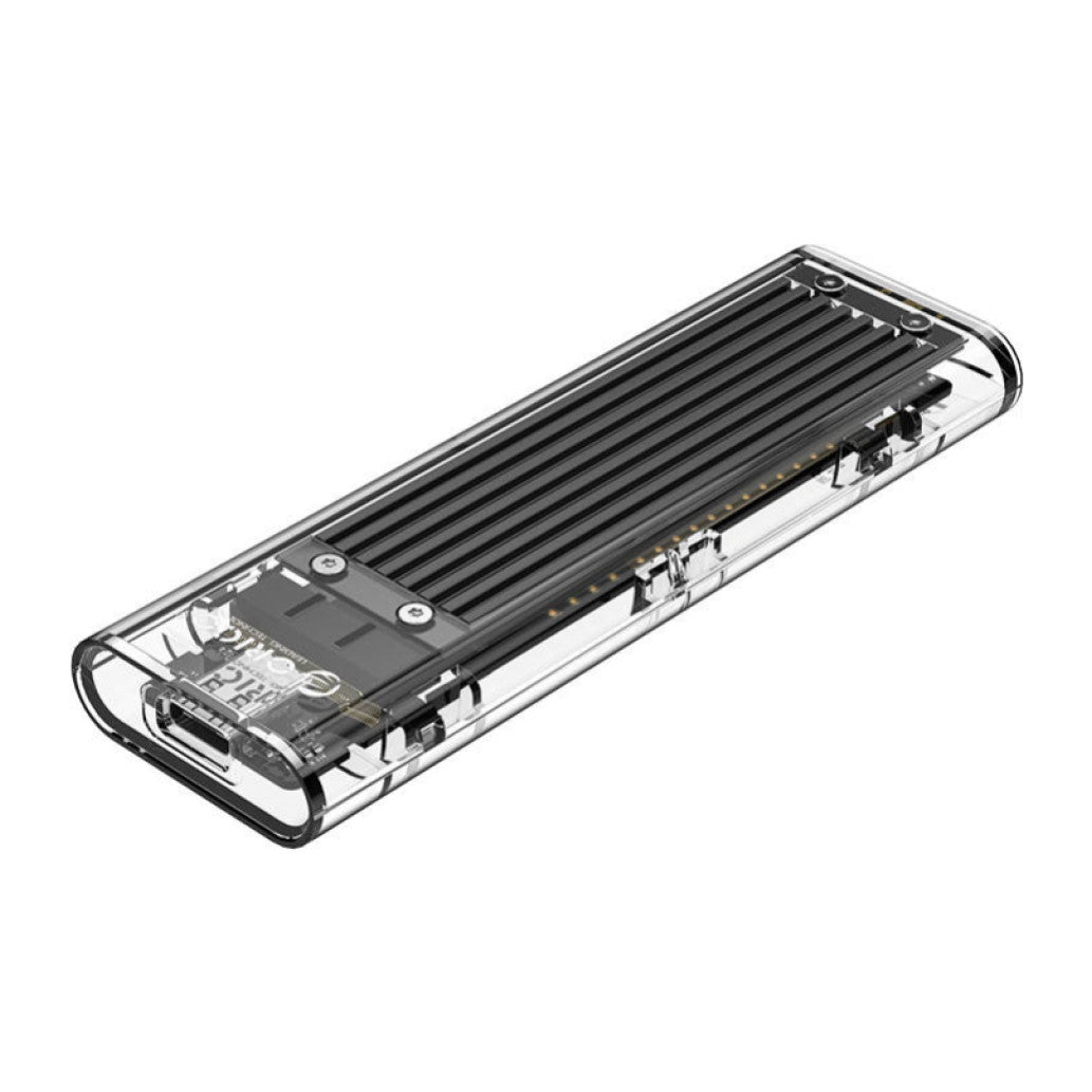 Ohišje za SSD disk M.2 => USB-C PCIe NVMe USB 3.1 Gen2 Type-C Orico - črn (TCM2-C3-BK-BP)
