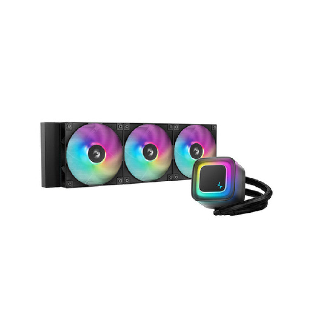 Vodno hlajenje DeepCool LE360 V2 - 360mm ARGB črna (R-LE360-BKAMMC-G-2)