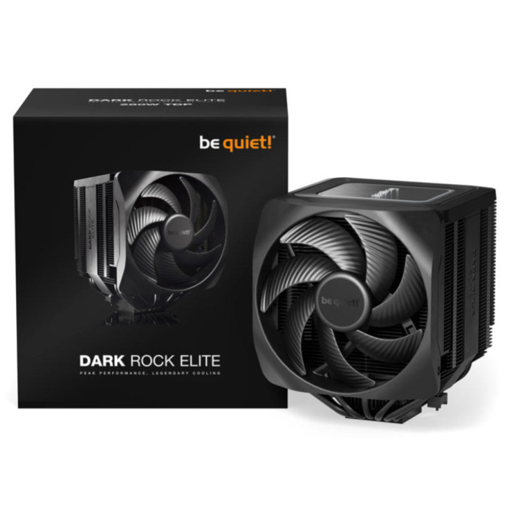 Zračni hladilnik be quiet! Dark Rock Elite - 25,8 dB 168mm RGB črna (BK037)
