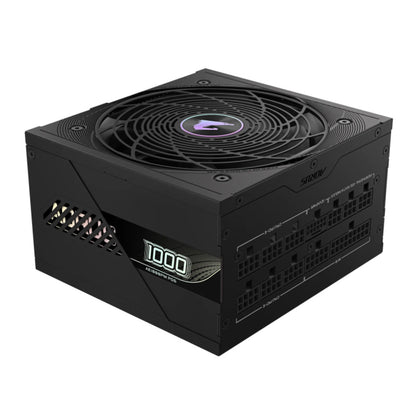 Napajalnik - 1000W GigaByte AE1000PM Aorus 80Plus Platinum 92% ATX 3.0 (Gen5) Modular 120mm črna (GP-AE1000PM PG5)