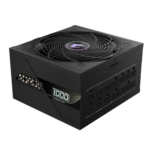 Napajalnik - 1000W GigaByte AE1000PM Aorus 80Plus Platinum 92% ATX 3.0 (Gen5) Modular 120mm črna (GP-AE1000PM PG5)
