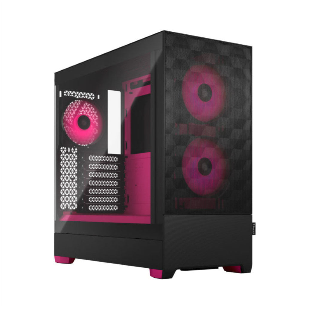 Ohišje Fractal Design Pop Air MidiATX - roza / črna RGB