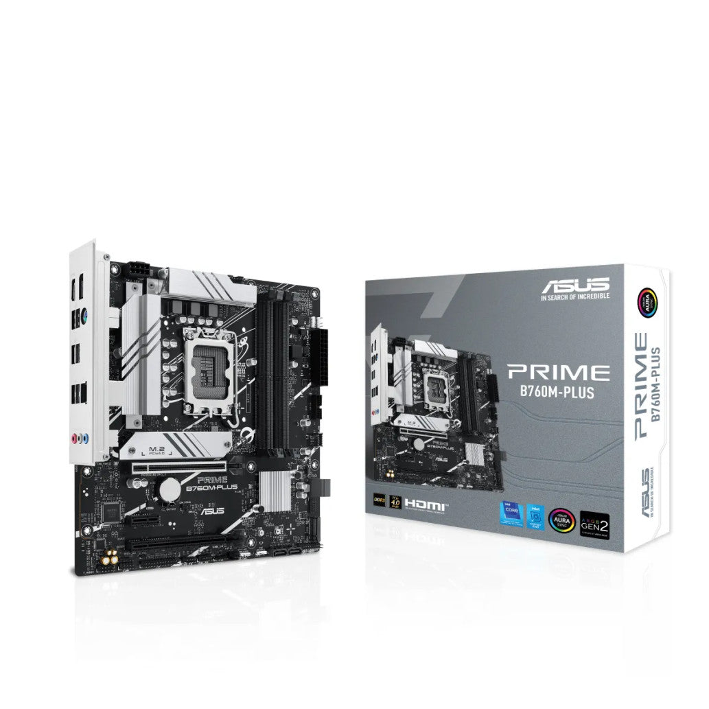 Osnovna plošča LGA1700 Asus PRIME B760M-PLUS mATX HDMI 1xDisplayPort