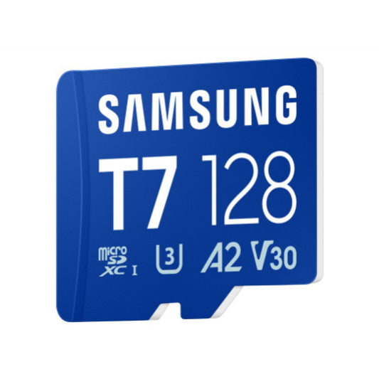 Spominska kartica microSDXC 128GB Samsung T7 170MB/s/U3 V30 UHS-I A2 (MB-MB128T/WW)
