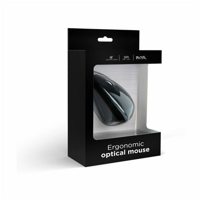 Miš Gembird USB MUS-ERGO-01 črna 3200DPI (MUS-ERGO-01)