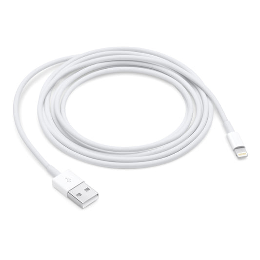 Kabel USB-A => Apple Lightning 2,00m bel - original Apple (retail pakiranje) MD819ZM