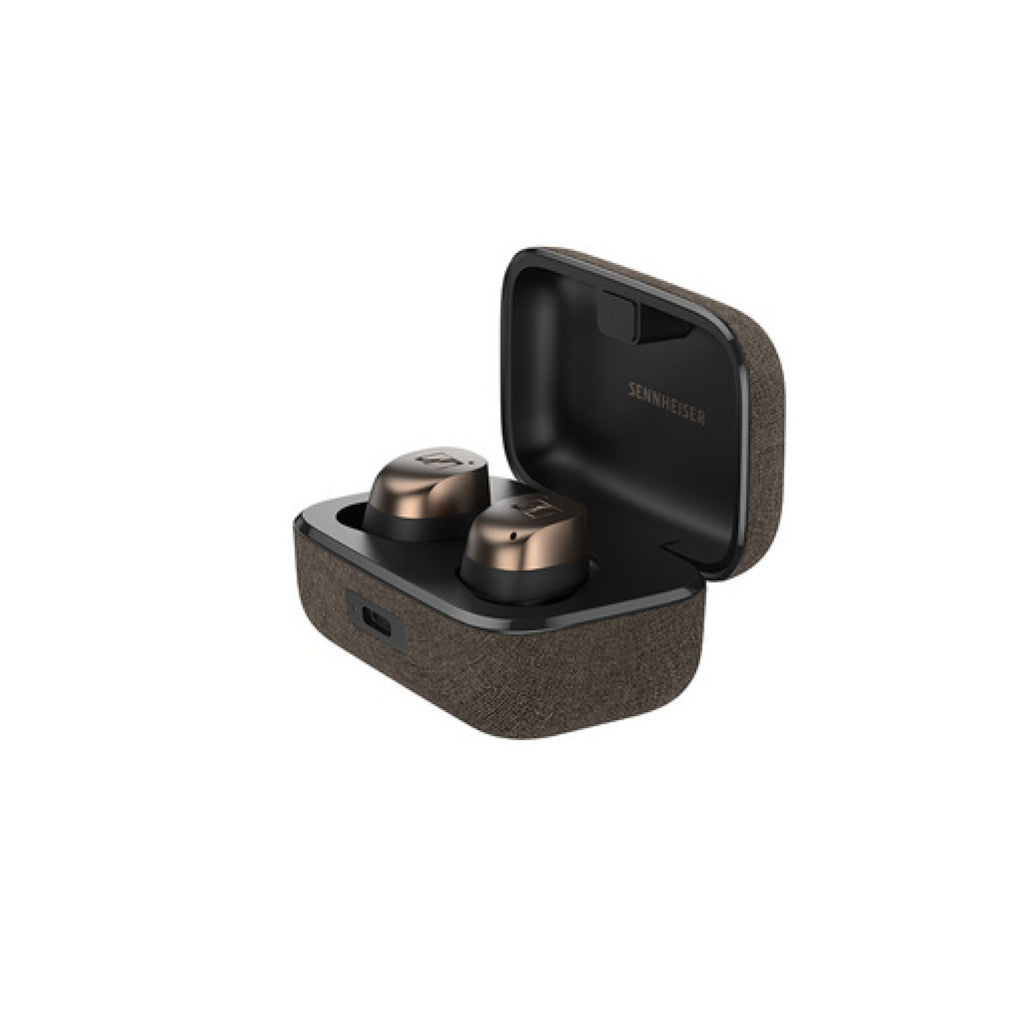 Slušalke brezžične Sennheiser ušesne BT Momentum True Wireless 4 črne-baker ANC (700367)