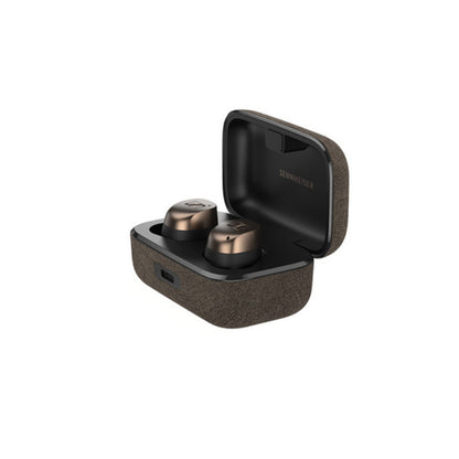 Slušalke brezžične Sennheiser ušesne BT Momentum True Wireless 4 črne-baker ANC (700367)