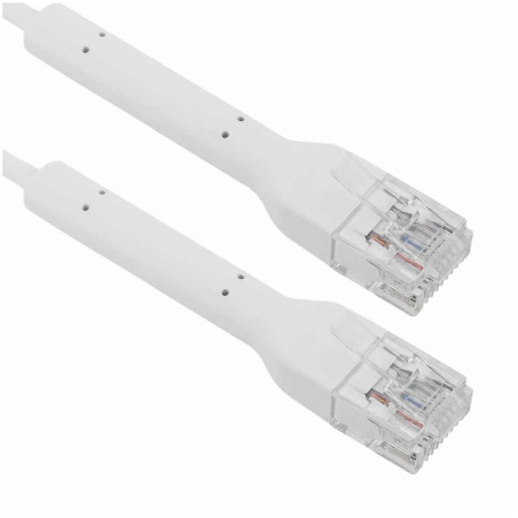 KABEL PATCH UTP Cat 6   0,1m  RJ45 1Gbit Ubiquiti - bel, upogljiv