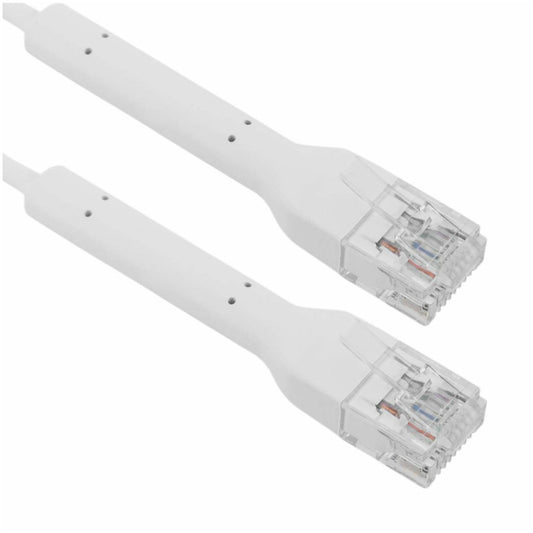 KABEL PATCH UTP Cat 6   0,1m  RJ45 1Gbit Ubiquiti - bel, upogljiv
