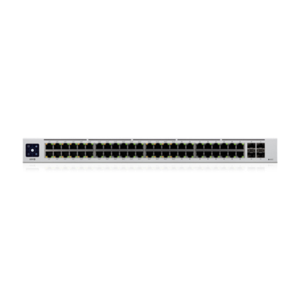 STIKALO 48-PORT 4x SFP UbiQuiti UniFi 100/1000 1000 PoE Managed Rack (USW-48-POE)
