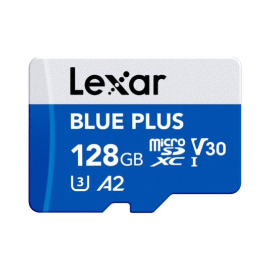 Spominska kartica SDXC 128GB Lexar BLUE PLUS 170MB/s/U3 V30 UHS-I A2 +adapter (LMSBLPL128G-BNANG)