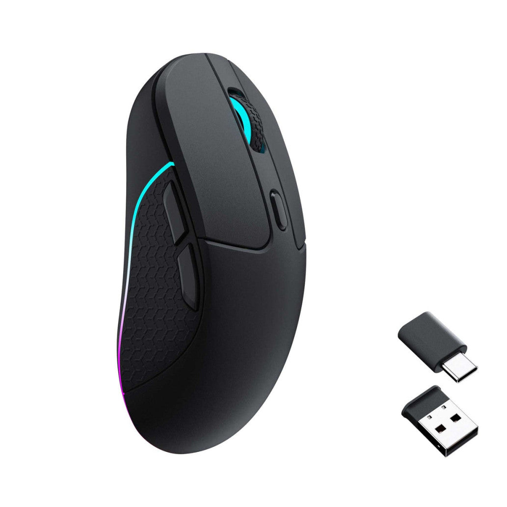 Gaming miška brezžična, bluetooth, USB Keychron M3 , črna (M3-A1)