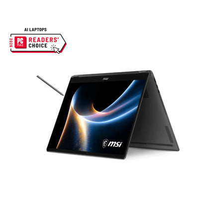 Prenosnik MSI 40,64 cm (16,0") Prestige 16 AI+ 2880x1800 OLED 120Hz Ultra X9-388H/32GB/SSD2TB/BL/AI Chip: 50 TOPs/ALU/Intel Arc B390/Win11Pro (9S7-262223-077)