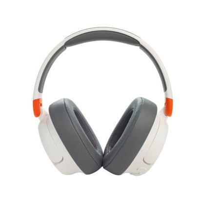 Slušalke brezžične JBL naglavne BT/1x3,5mm JR460NC bele ANC Bluetooth otroške (JBLJR460NCWHT)