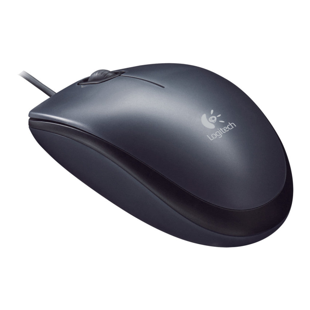 Miš  Logitech USB M90 Optična črna (910-001793)