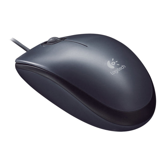 Miš  Logitech USB M90 Optična črna (910-001793)