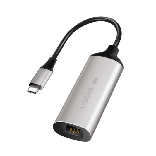 Mrežni adapter USB-C => LAN RJ45 10/100/1000/2500/5000 USB 3.2 0,15cm aluminium LogiLink (UA0456)