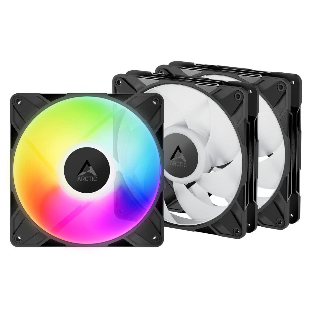 Ventilator Arctic P14 Pro PWM 140mm črna ARGB (3 pack)