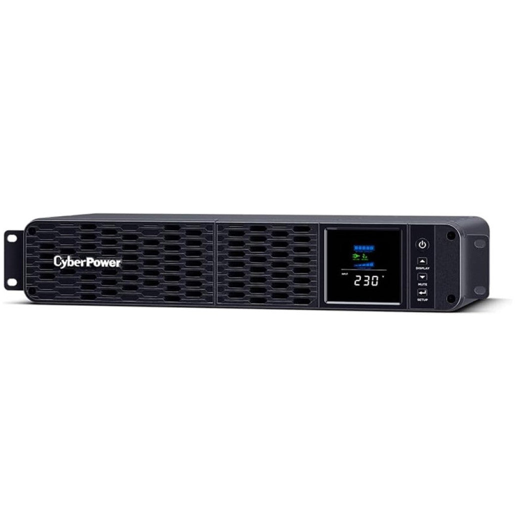UPS CyberPower Line-Interactive 2000VA/1200W 230V 9,0Ah 8x220V rackmount (CP2000EIPFCRM2U)