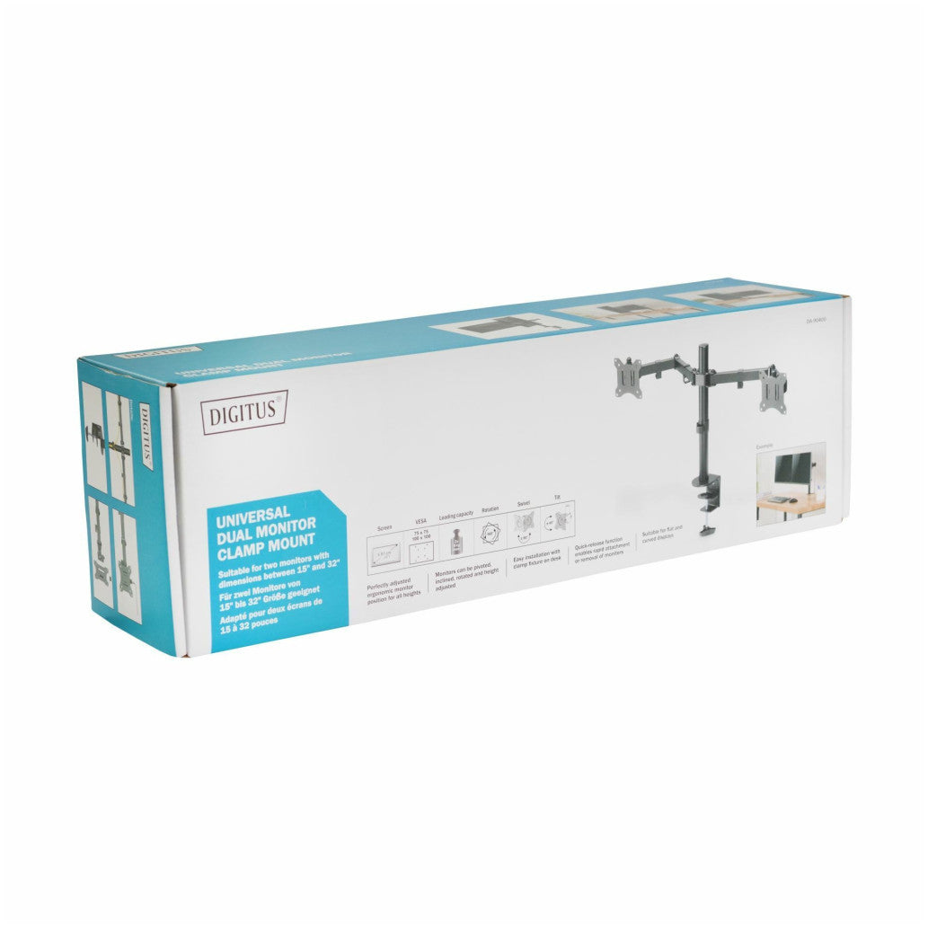 Nosilec za LCD monitor 15"-32" do 8kg Digitus (DA-90400)