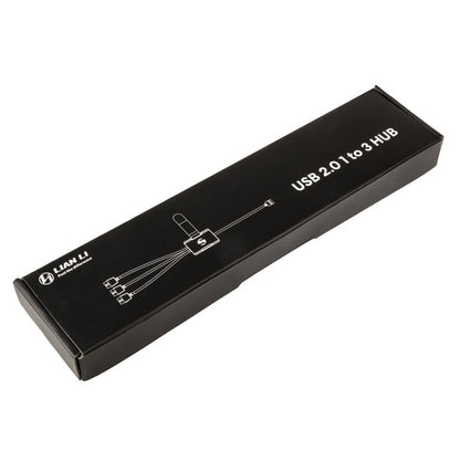 USB pretvornik Lian-Li PW-U2HB 1 USB na 3 USB črna