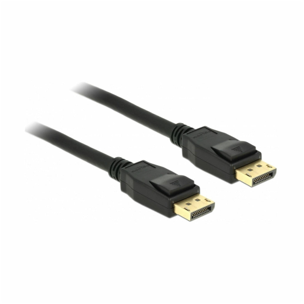 Kabel DisplayPort(m) => DisplayPort(m) 4K/60Hz 1,00m Delock črn (83805)