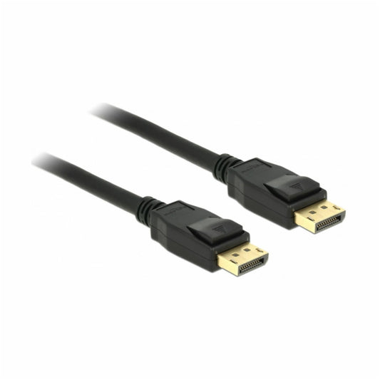 Kabel DisplayPort(m) => DisplayPort(m) 4K/60Hz 1,00m Delock črn (83805)