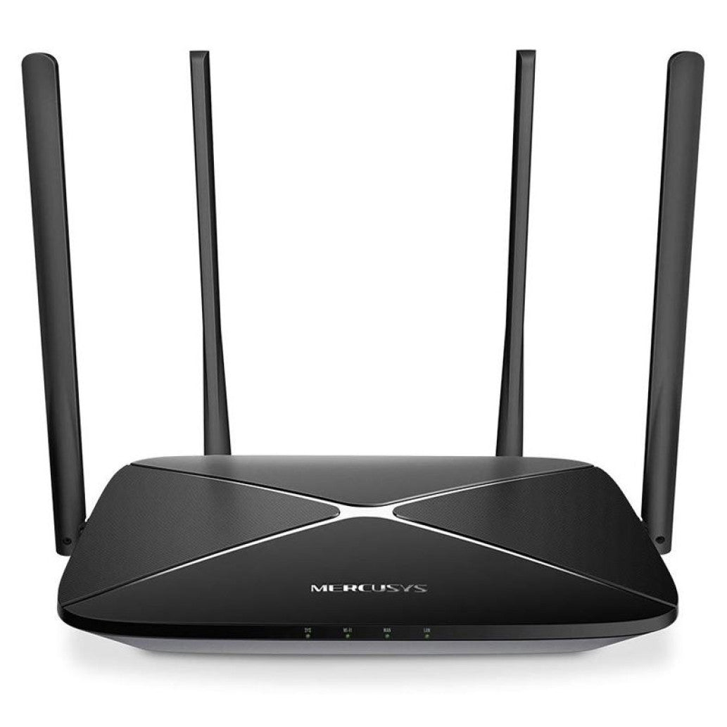 Usmerjevalnik brezžični MERCUSYS WiFi5 802.11ac AC1300 867Mbit/s dualband 4xLAN 4x antena (AC12G)