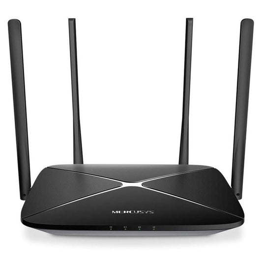 Usmerjevalnik brezžični MERCUSYS WiFi5 802.11ac AC1300 867Mbit/s dualband 4xLAN 4x antena (AC12G)