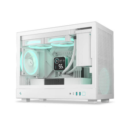 Ohišje Deepcool CH160 PLUS WH microATX - bel