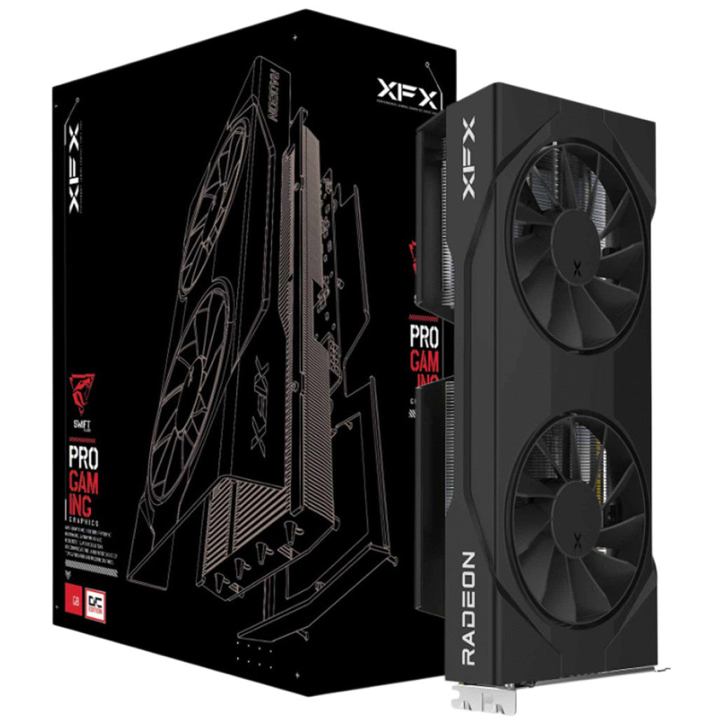 Grafična kartica AMD RX9060 XT XFX Swift OC Edition - 8GB GDDR6  | 1xHDMI 2.1a 2xDisplayport 2.1a (RX-96TSW8GBQ)