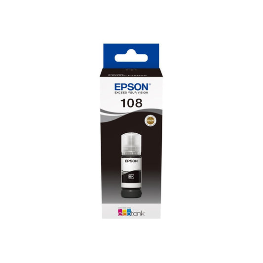 ČRNILO EPSON 108 za EcoTank 8050, ČRNO