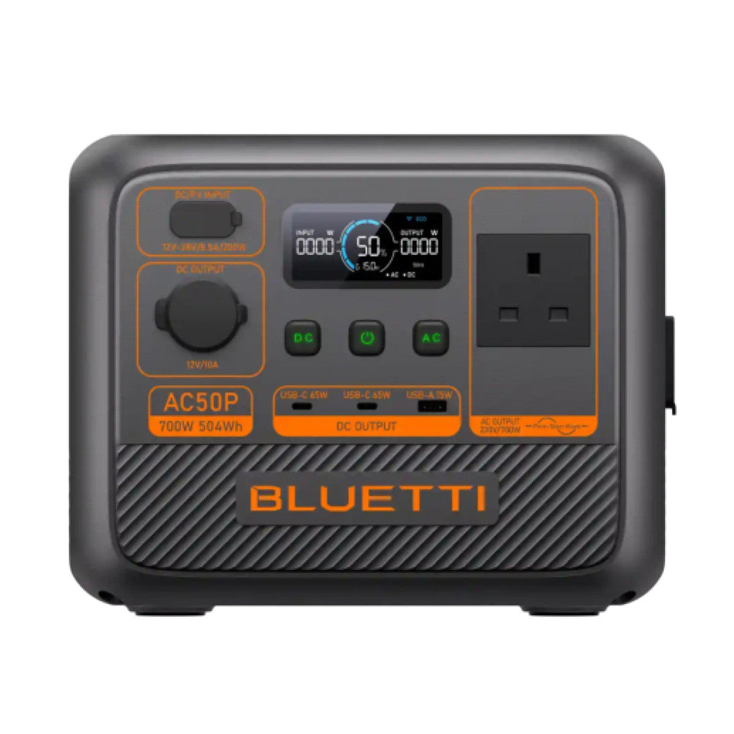 Polnilna postaja Bluetti AC50P 504Wh 700W (AC50P)