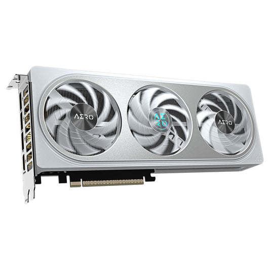 Grafična kartica nVidia RTX5060Ti GigaByte AERO OC bela - 8GB GDDR7 (GV-N506TAERO OC-8GD)