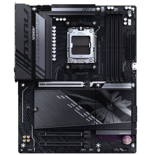 Osnovna plošča AM5 GigaByte B850 AORUS ELITE WiFi7 ATX 1xHDMI 1.4 1xDisplayPort 1.4