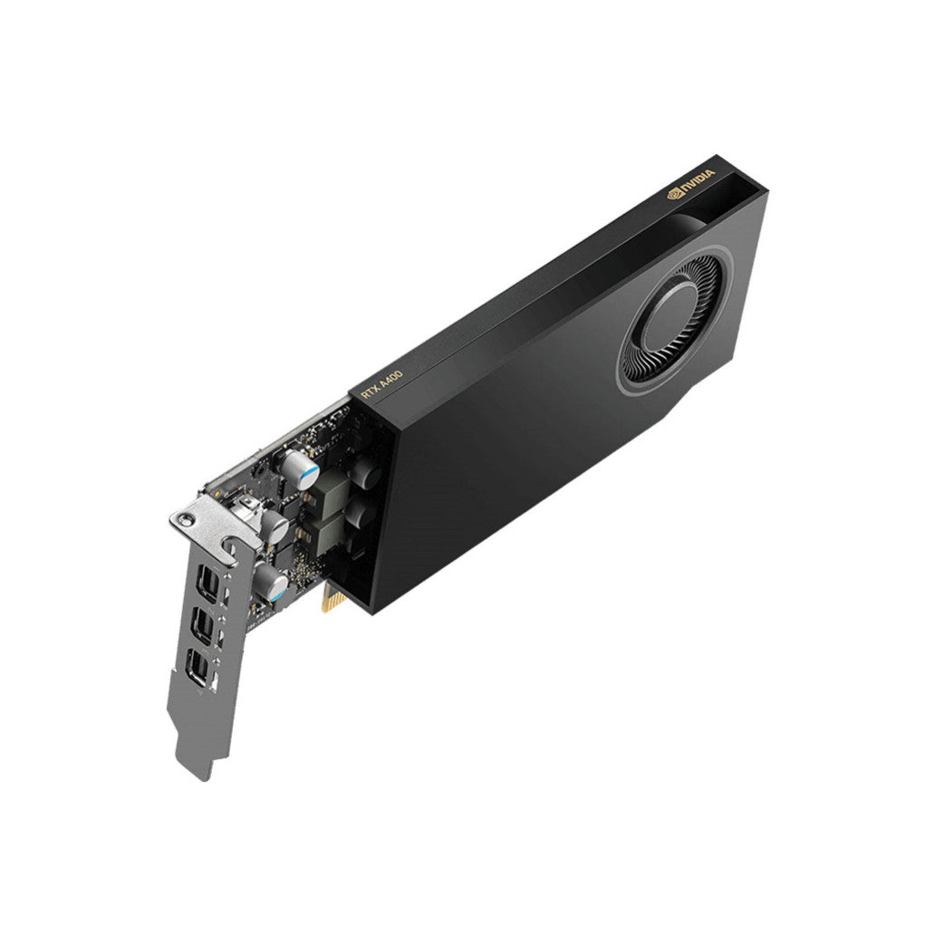 Grafična kartica RTX A400 PNY Low profile - 4GB GDDR6  | 4xmDisplayport 1.4a (VCNRTXA400-SB)