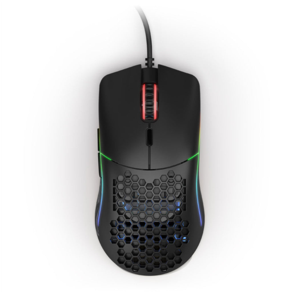 Gaming miška Žična Glorious Race Model O, črna (GO-BLACK)