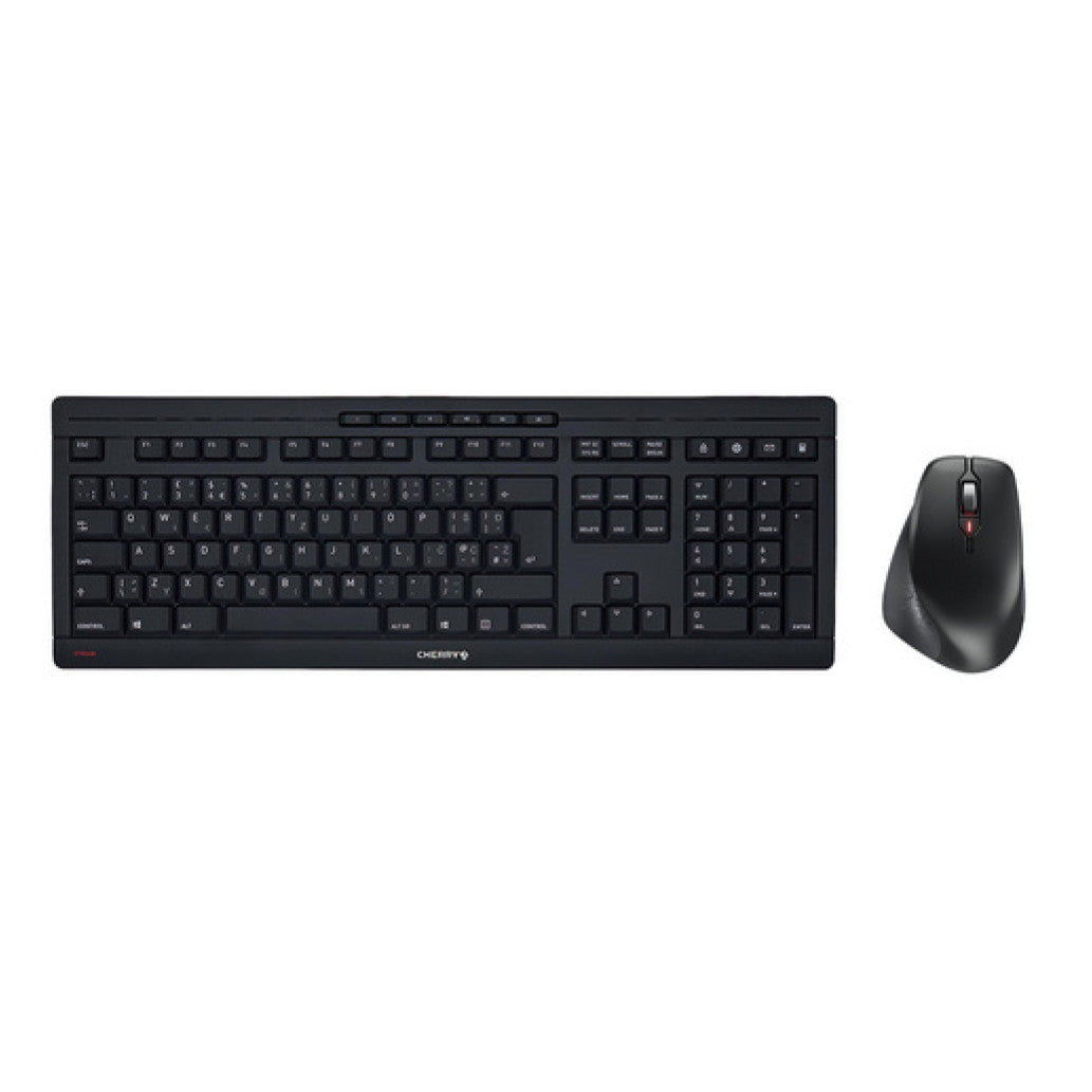Tipkovnica in miš Cherry USB-A desktop Desktop SLO črna SLO gravura (JD-8550GB-2)