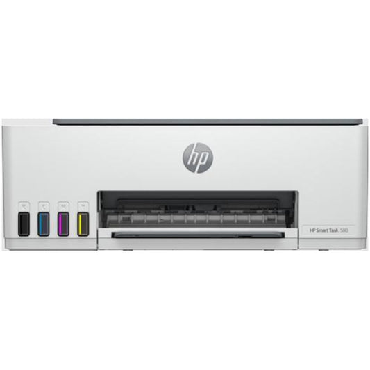 Tiskalnik multifunkcijski brizgalni barvni HP Smart Tank 580 A4 enostransko skeniranje USB WiFi 12ppm Cashback 1.8.2025-31.10.2026 - 20€ (1F3Y2A#671)