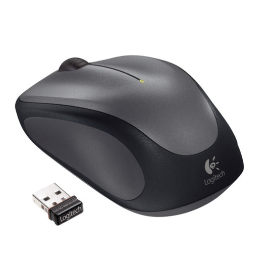 Miš brezžična za notesnike Logitech M235 1000DPI nano reciever siva (910-002201)