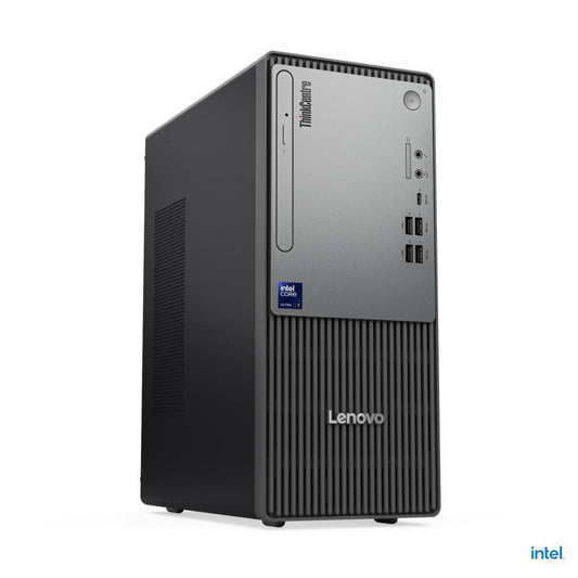 Računalnik Lenovo Tower TC neo AI 50t G6 Ultra 5-225/B860/16GB-DDR5/512GB/1xM.2 prost/CR/Intel grafika VGA HDMI DP USB-C/RJ45/200W-89%/Win11Pro črna 13BD003UGE